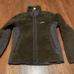 Patagonia Brown Women's Retro Pile Zip-Up Fleece, Size S